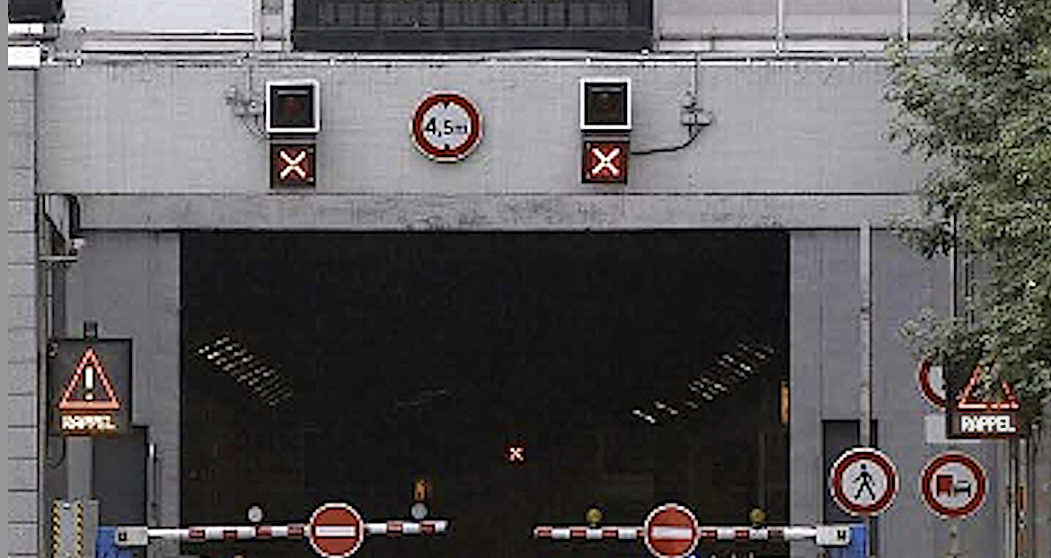 Le tunnel de Fourvière à Lyon fermé à la circulation tout un week-end
