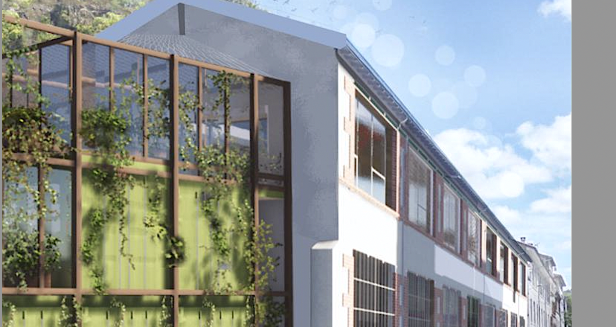 L’ancienne usine Crétin en Vallée de Gère transformée en « Grünbox », lauréate du 1er concours des initiatives plan climat de Vienne-Condrieu-Agglomération