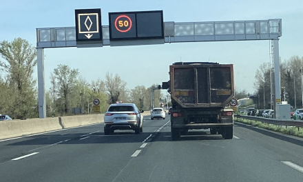 La mise en place de la voie de covoiturage sur l’A7 entre Ternay et Feyzin activée sans problème ce matin, mais les 50 km/h…