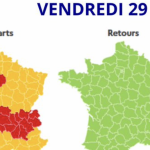 Week-end de Pâques : circulation très dense annoncée dès midi sur l’A7 avec un vendredi rouge en Auvergne-Rhône-Alpes