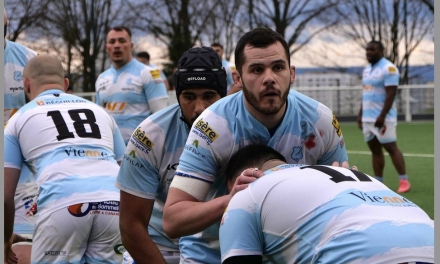 Rugby, Nationale- Les Viennois s’inclinent à l’extérieur sur un score sévère  face à Suresnes qui aplatit..onze essais