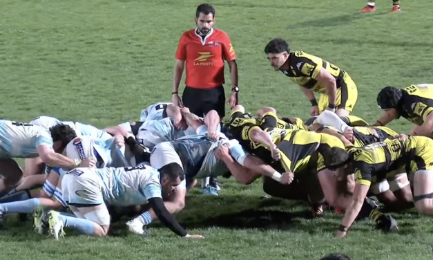 Rugby, Nationale : les Viennois bousculés sur leur terrain de Jean Etcheberry par Carcassonne, avec un moral qui reste malgré tout solide