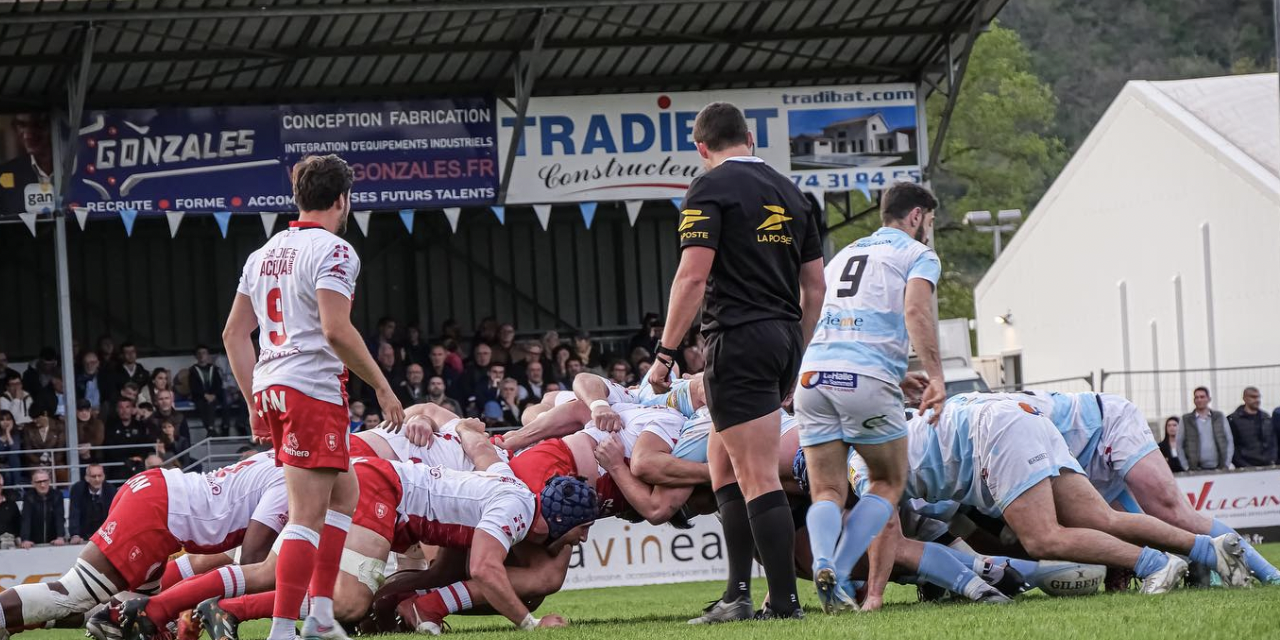 Rugby, Nationale-Les Viennois s’inclinent devant Chambéry à Jean Etcheberry  pour leur dernier match à domicile