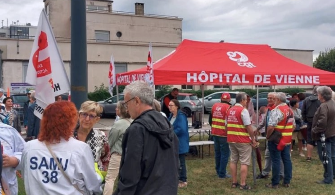 L’hôpital de Vienne sous tension : l’intersyndicale se mobilise le vendredi 26 avril « pour de vraies urgences ouvertes 24h/24 »