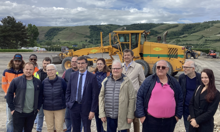 Les travaux du stade d’entraînement en synthétique du CS Vienne Rugby, lancés : il sera prêt fin août pour la prochaine saison