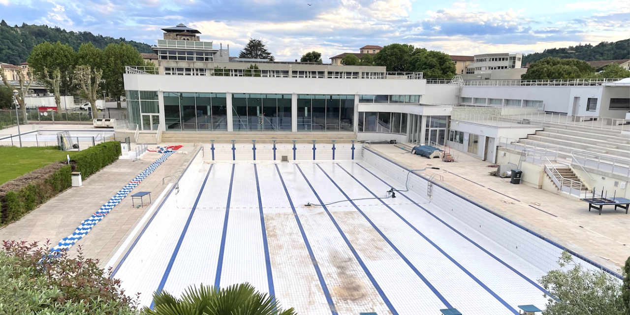 Centre nautique de Saint-Romain-en-Gal : l’ouverture du bassin extérieur annoncée pour le samedi 1er juin