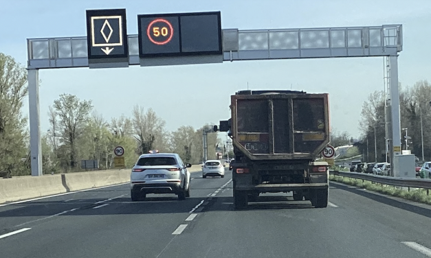 La fronde a été efficace : la vitesse sur l’A7 au Sud de Lyon passe de 50 à…70 km/h à compter du 21 mai