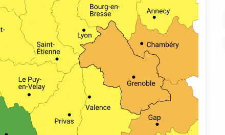 L’Isère en vigilance orange aux orages, pluie inondations à partir de ce soir jeudi à minuit