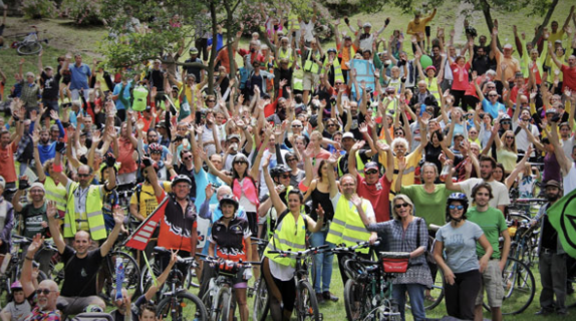 Départ à 9 h 30 de la gare de Vienne dimanche 16 juin : les cyclistes montent  à l’assaut du Gier