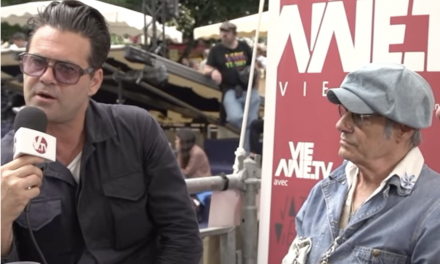 Vidéo/jour 7- Nuit du Blues : Manu et Gérard Lanvin au micro de Jazz’Actu en compagnie de Robert Finley