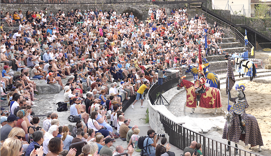 La Fête Historique de Vienne a une nouvelle fois drainé le public en nombre ce week-end : près de 9 000 spectateurs au théâtre antique
