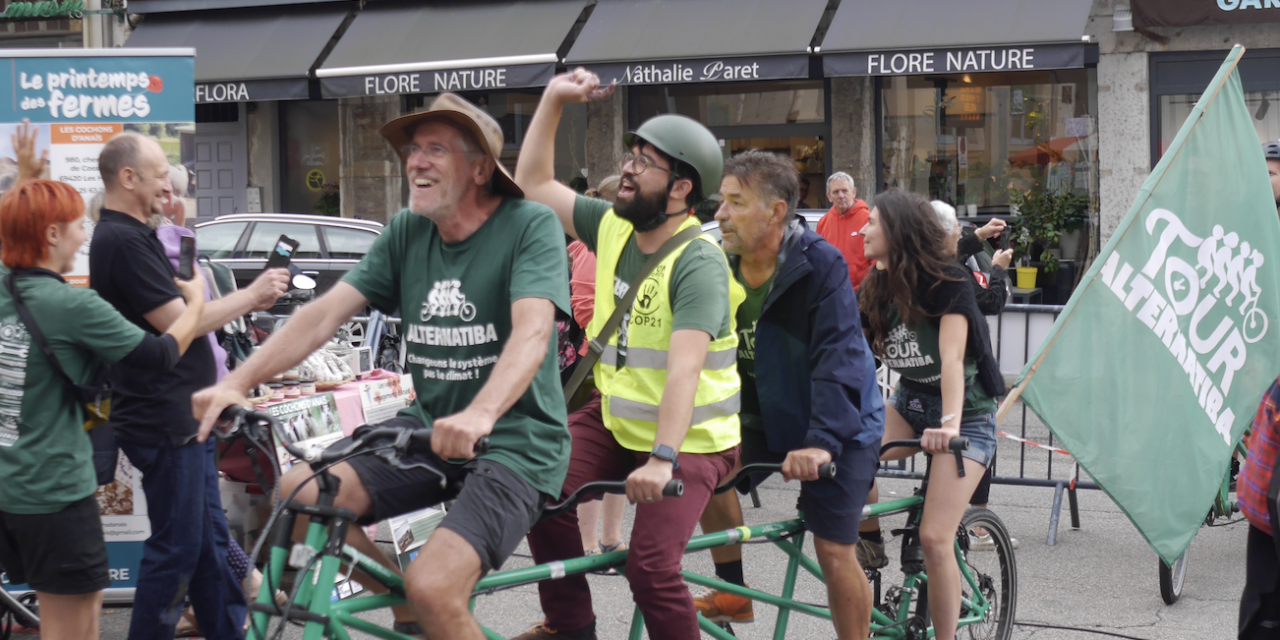 De Nantes à Marseille, le Tour Alternatiba a fait halte à Vienne