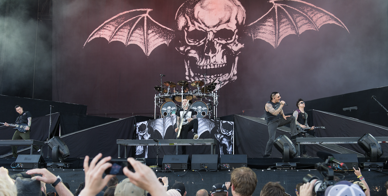 Le célèbre  groupe de « Métal » californien Avenged Sevenfold, au théâtre antique de Vienne en juin