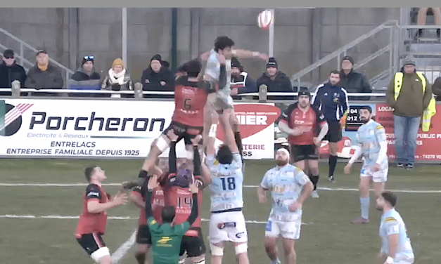 Rugby, Nationale 2- Les Viennois l’emportent à Rumilly après un match haletant