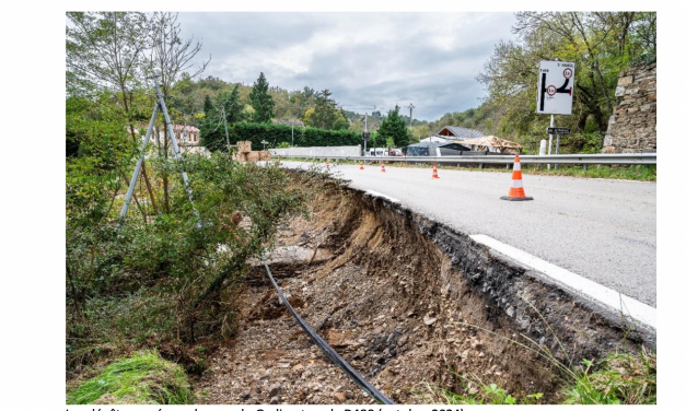 Fermée depuis le 17 octobre : la route de Rive de Gier (D488) à Givors réouverte le vendredi 14 février