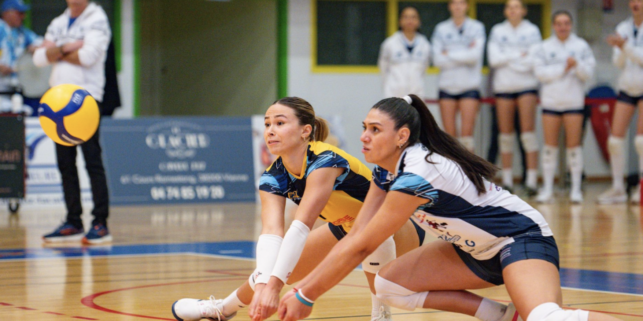 Volley-Ball Pays Viennois : les Viennoises s’imposent  à domicile à Saint-Romain-en-Gal, face à Saint-Jean d’Illac
