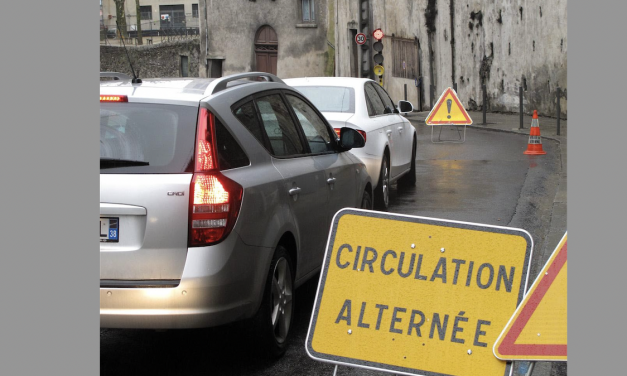 A partir du 24 février, réfection des trottoirs de la Montée Saint-Marcel à Vienne, sur 1,2 kilomètre, circulation alternée