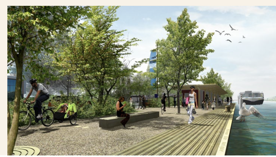 Extension de la Halte fluviale de Vienne : début des travaux en mai dans le prolongement de ceux du cours Brillier