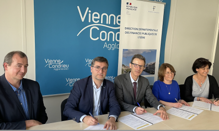 Recouvrement des factures d’eau et autres impayés : Vienne Condrieu Agglomération signe une convention de coopération avec la Direction des Finances Publiques  de l’Isère
