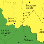 Météo France place l’Isère en vigilance orages jusqu’à 0 heure