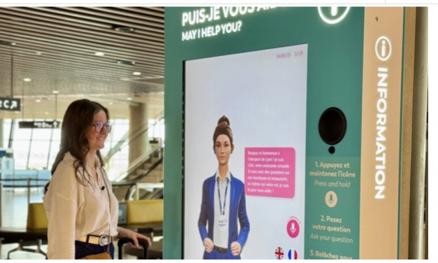 L’aéroport de Lyon-Saint Exupéry met en place un…agent virtuel pour répondre aux passagers en utilisant l’intelligence artificielle