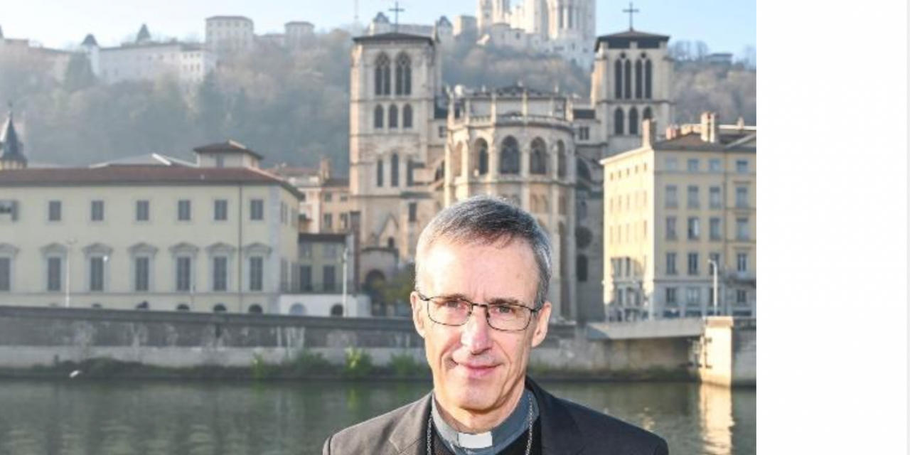 Mgr Olivier de Germay, archevêque de Lyon, à propos du pape François : « une empreinte très personnelle »