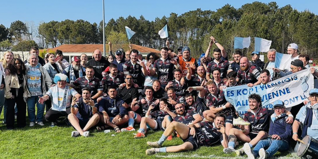 Rugby, Nationale 2-  Superbes, les Viennois qualifiés pour les demi-finales après avoir défait  Salles. Désormais la finale en ligne de mire