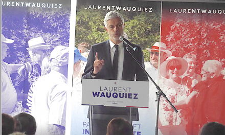 Laurent Wauquiez en campagne à Vienne pour la présidence de LR devant 350 militants et sympathisants : « La France a besoin d’un projet de rupture »