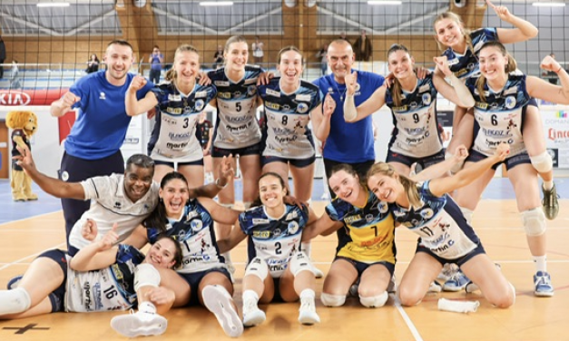 Volley-Vall, Elite-Les Viennoises l’emportent à nouveau lors d’un match très serré en play-offs face à Sens