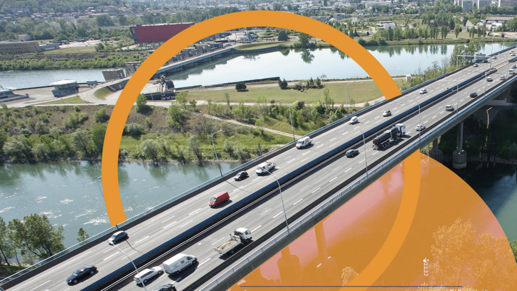 Prenez-vos précautions : l’autoroute A 7 sera totalement coupée du mardi 29 avril  au dimanche 4 mai dans le sens Sud-Nord, au niveau du pont de Pierre-Bénite