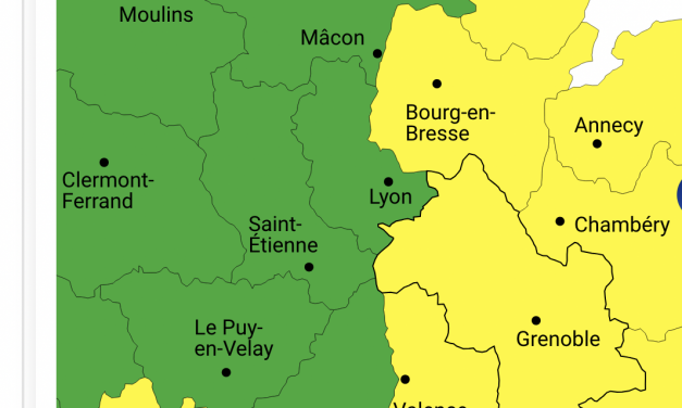 L’Isère en vigilance aux orages cet après-midi