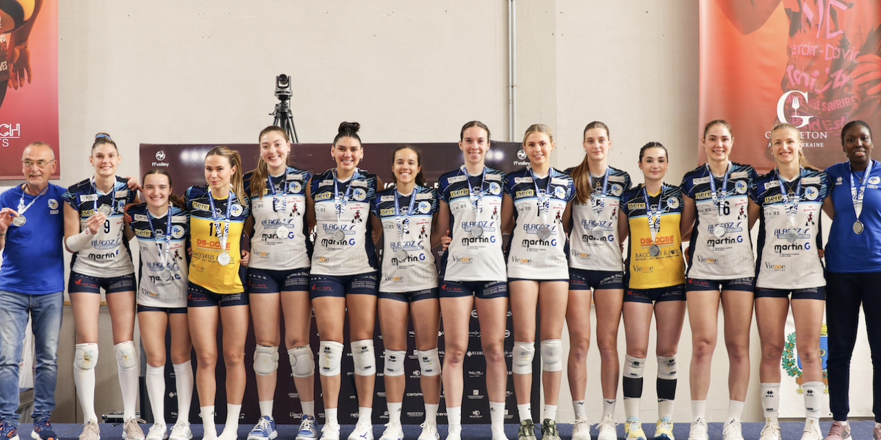 Volley-Ball, Elite, Coupe de France : battues par Saint-Dié, les Viennoises repartent avec l’argent