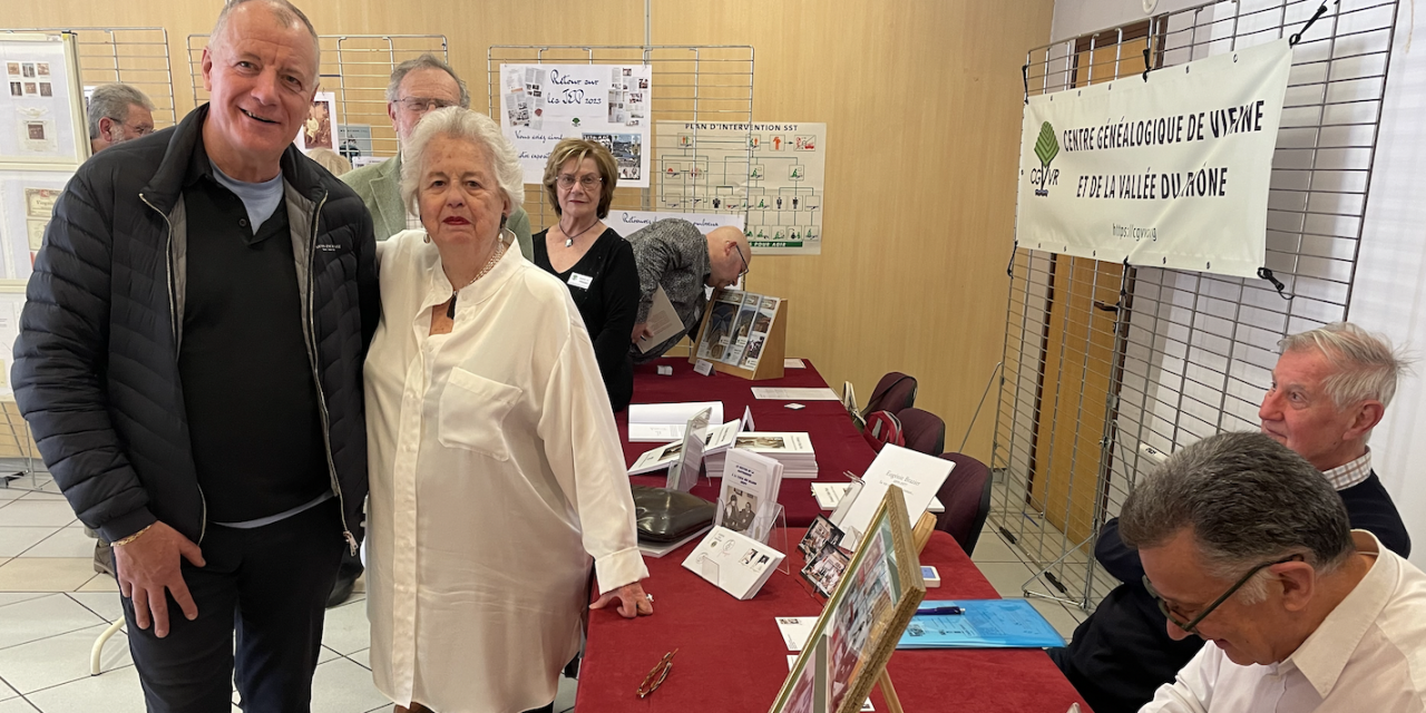 En compagnie de Jacotte Brazier et de Patrick Henriroux, philatélie et gastronomie à l’honneur ce week-end à Vienne