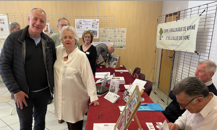 En compagnie de Jacotte Brazier et de Patrick Henriroux, philatélie et gastronomie à l’honneur ce week-end à Vienne
