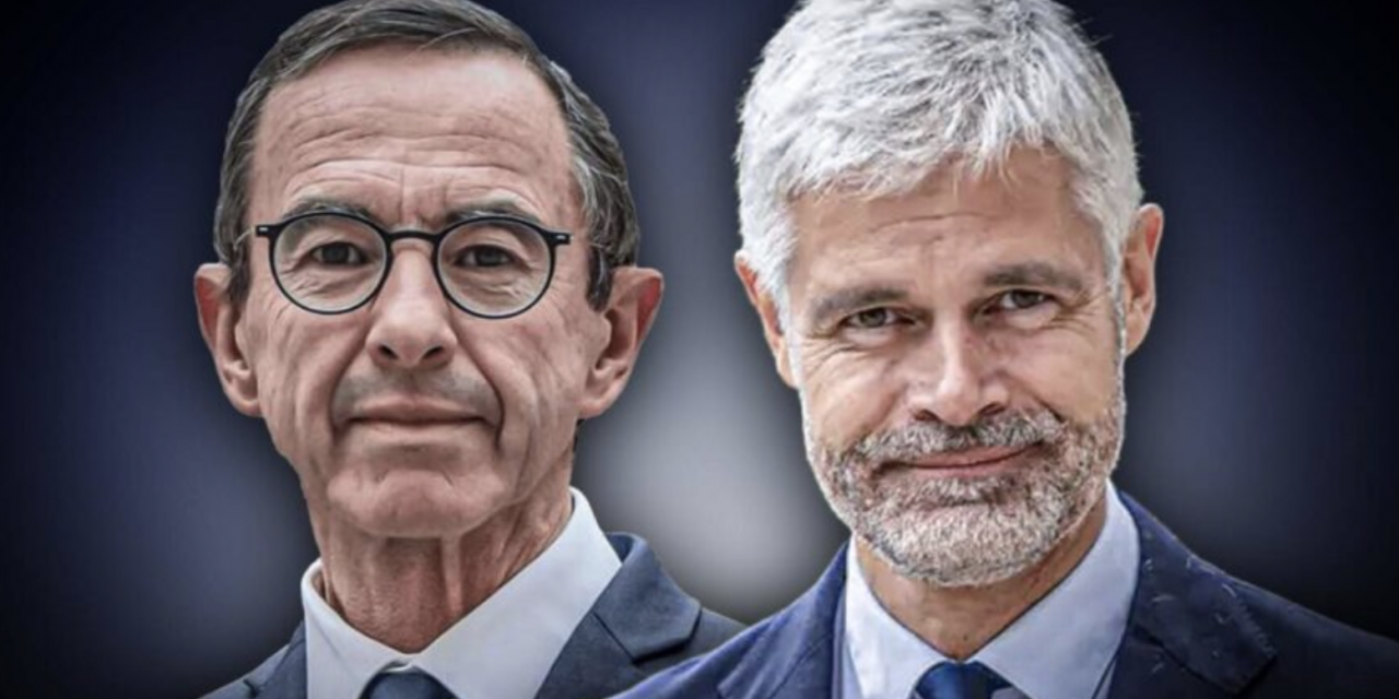 Très nette défaite de Laurent Wauquiez, l’ancien président  de la Région Auvergne-Rhône-Alpes battu par Bruno Retailleau : il ne sera pas président de LR