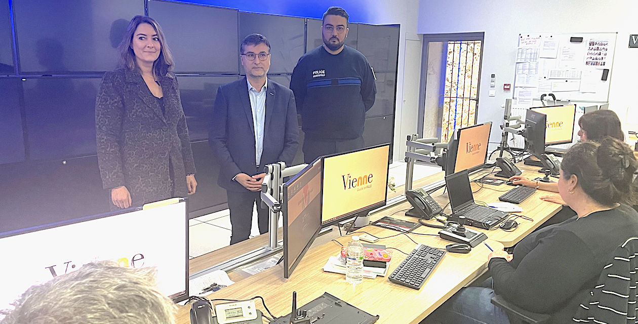 Annonce de  l’installation de 40 nouvelles caméras de vidéo-protection cette année à Vienne : le seuil d’une caméra pour 100 habitants bientôt atteint