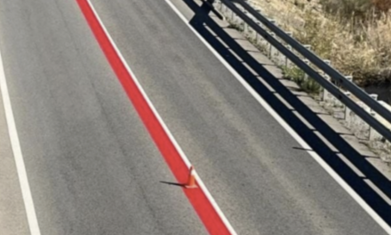 Fake news : non, aucune ligne rouge n’a été mise en place sur l’autoroute A 7 à hauteur de Vienne