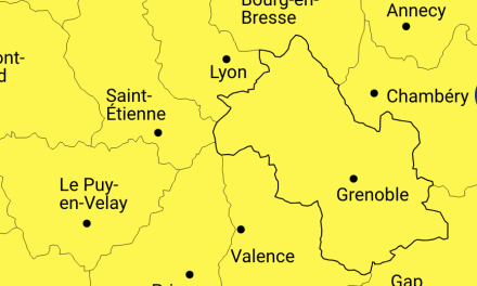 L’Isère en vigilance jaune orages/inondation jusqu’au lundi 5 mai, 6 heures. Attention à la grêle