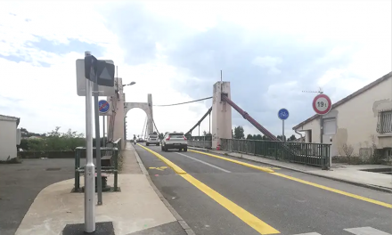 Circulation coupée  pour les voitures et les piétons sur le pont de Condrieu pour une durée indéterminée !