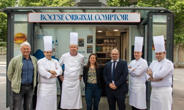 Le Groupe Bocuse ouvre un nouveau restaurant cours Vitton à Lyon  façon street-food …dans un ancien kiosque à journaux
