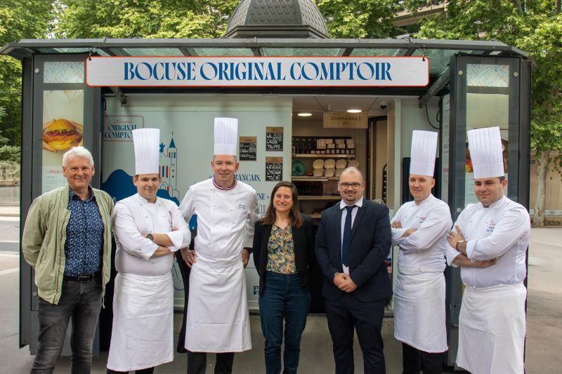 Le Groupe Bocuse ouvre un nouveau restaurant cours Vitton à Lyon  façon street-food …dans un ancien kiosque journaux