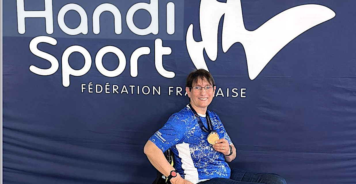 Brigitte Pham-Cuc sacrée championne de France de natation au 50 m dos à Aix-en-Provence