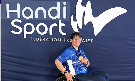 Brigitte Pham-Cuc sacrée championne de France de natation au 50 m dos à Aix-en-Provence