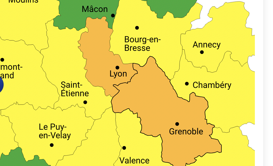 35 ° attendus : l’Isère et le Rhône en vigilance orange canicule à partir de vendredi midi, la Fête de la Musique s’annonce très « hot »…