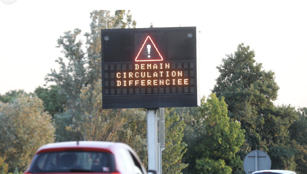 Épisode de pollution de l’air à l’ozone sur le bassin Lyonnais et le Nord-Isère : la circulation différenciée activée à partir de demain 5 h