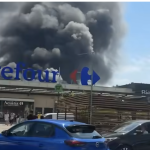 Incendie au  Carrefour de l’Isle d’Abeau : le magasin évacué