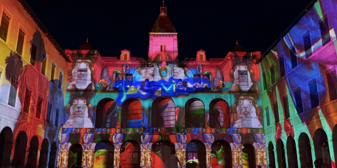 Son et lumière sur les façades de l’hôtel-de-ville de Vienne, c’est parti : tous les soirs pendant dix-neuf jours