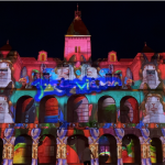 Son et lumière sur les façades de l’hôtel-de-ville de Vienne, c’est parti : tous les soirs pendant dix-neuf jours