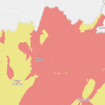 Alerte à la pollution dans le Rhône  et le Nord-Isère : particules fines+fumées canadiennes