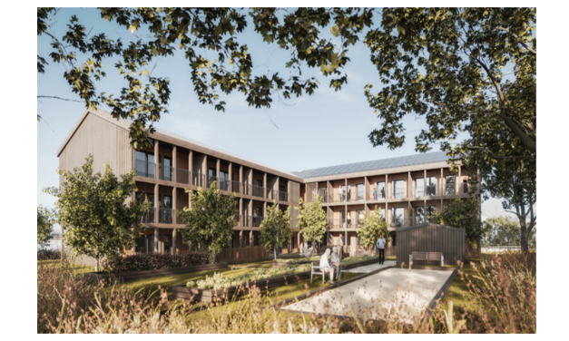 L’association Habitat et Humanisme lance la construction d’une résidence de 24 logements, « Les Sages », à Salaise-sur-Sanne